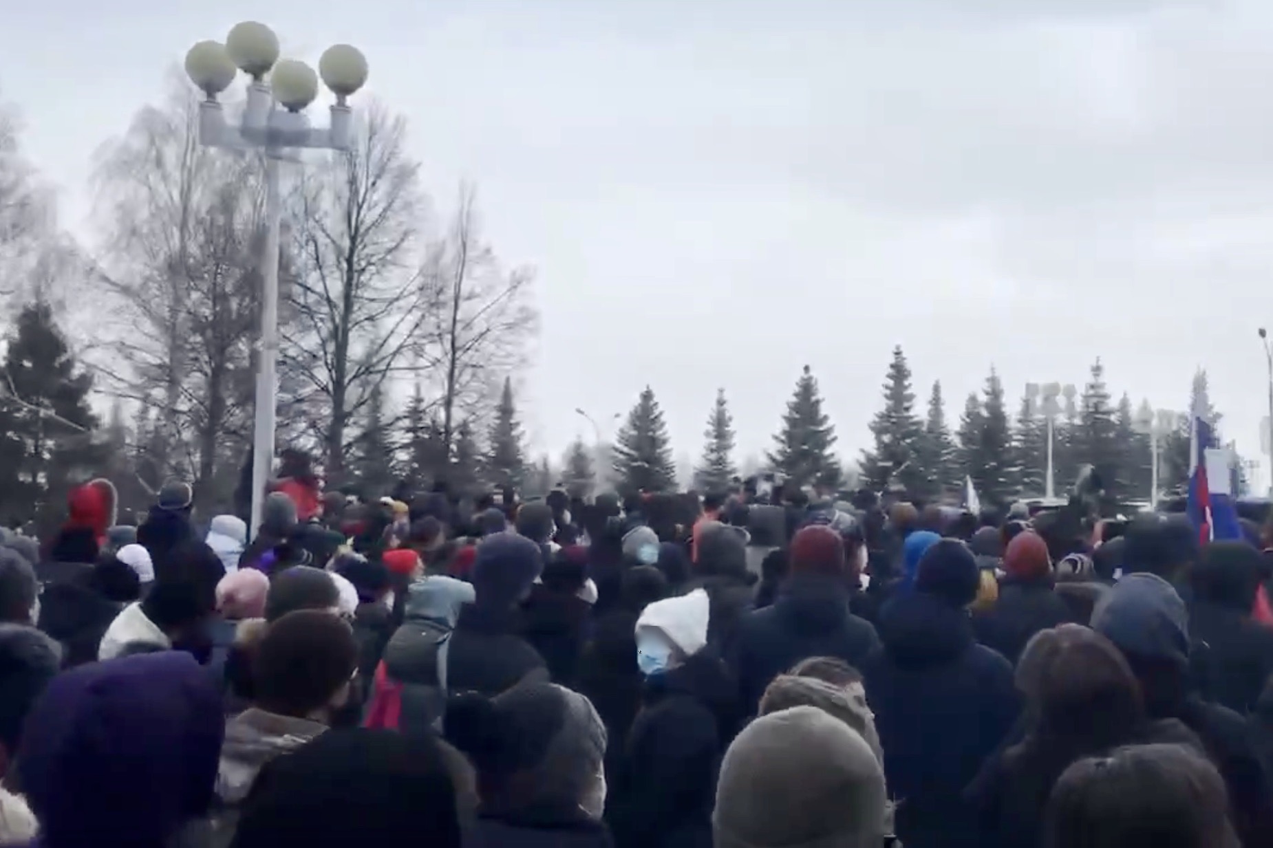 В Уфе прошел второй митинг за Навального, задержано более 30 человек