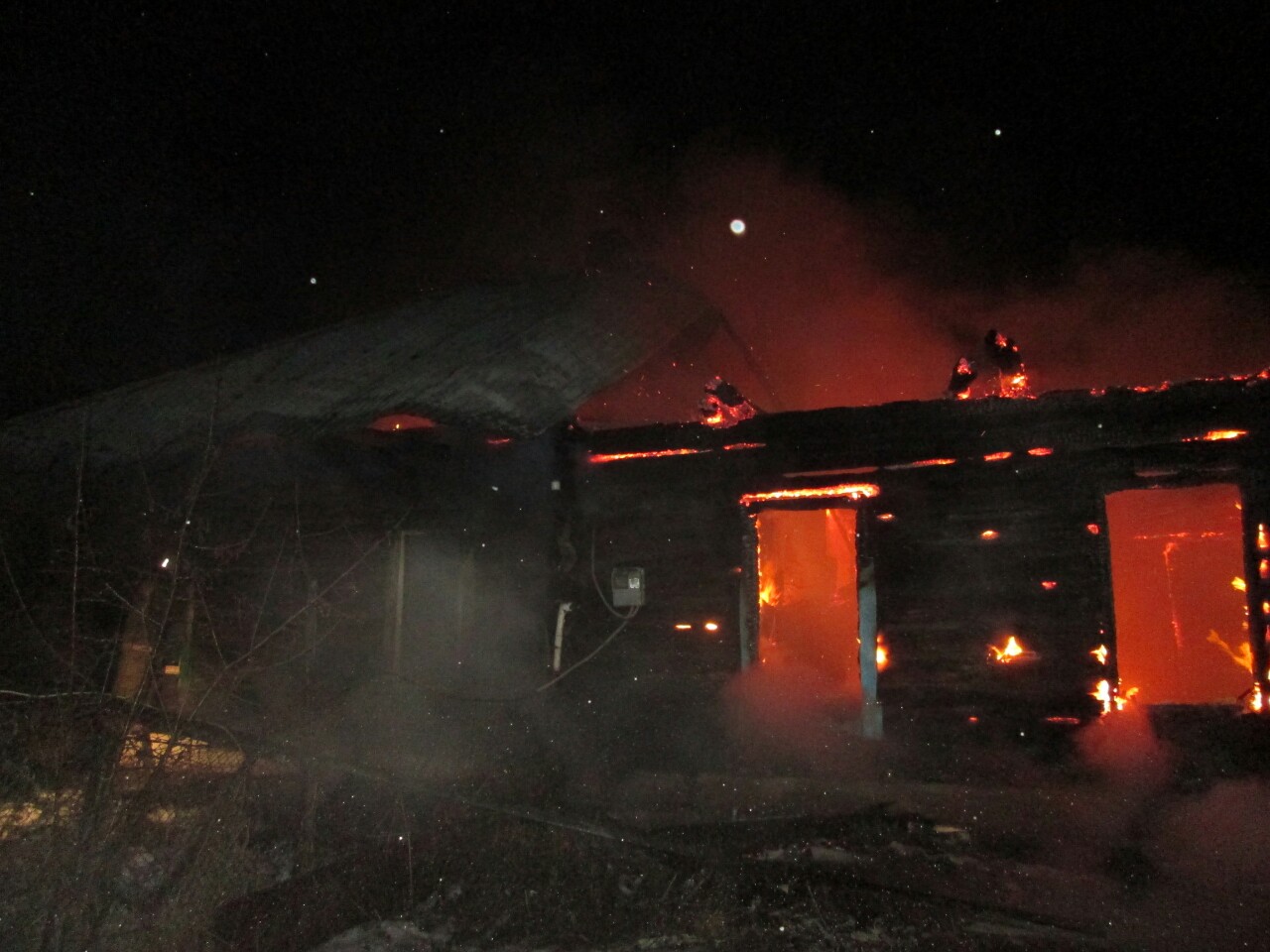 В Башкирии мужчина погиб при пожаре в частном доме