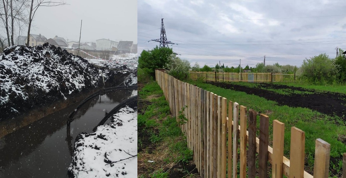 В Башкирии сельчане не могли использовать свои огороды по назначению из-за проходящей по ним подземной линии электропередачи