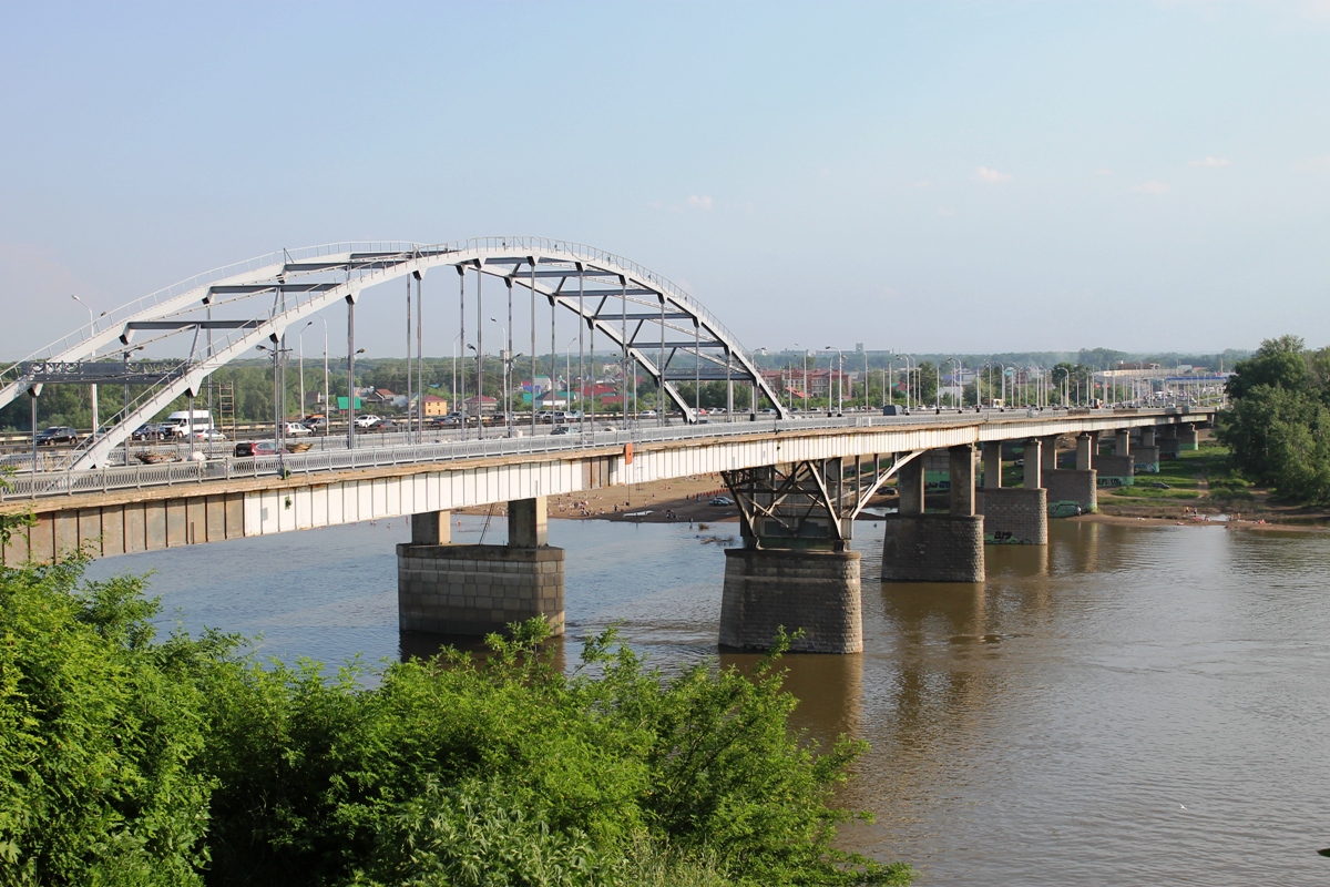 Администрация Уфы рассказала о ходе работ на старом бельском мосту