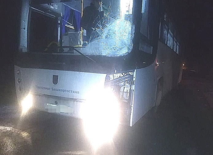 В Башкирии пассажирский автобус насмерть сбил пешехода