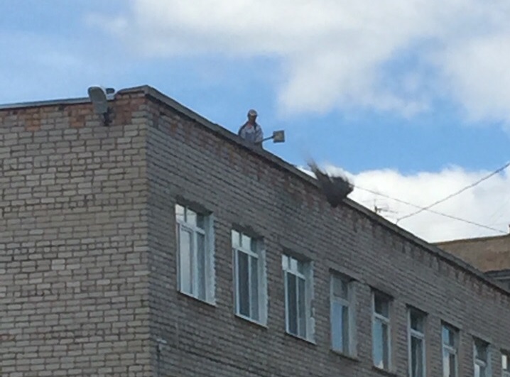В Башкирии на детей с крыши упал гравий