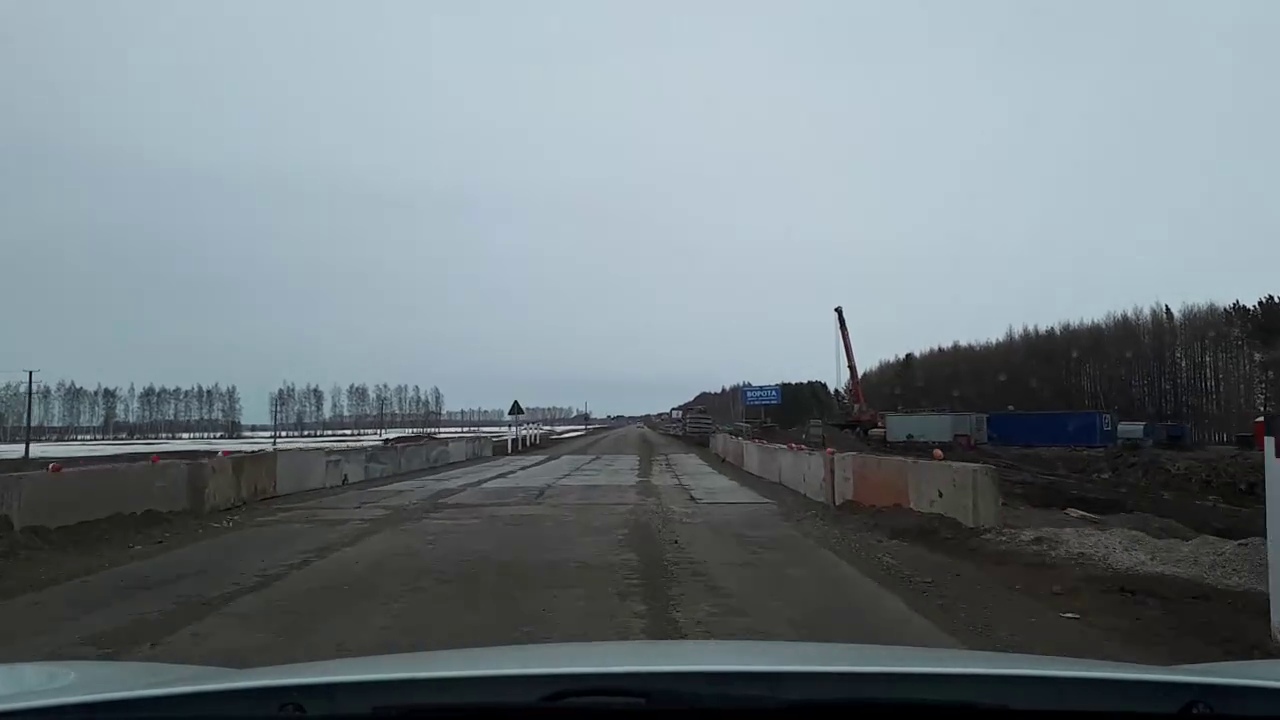 В Башкирии местные жители прозвали мост «Крымским» из-за долгой реконструкции