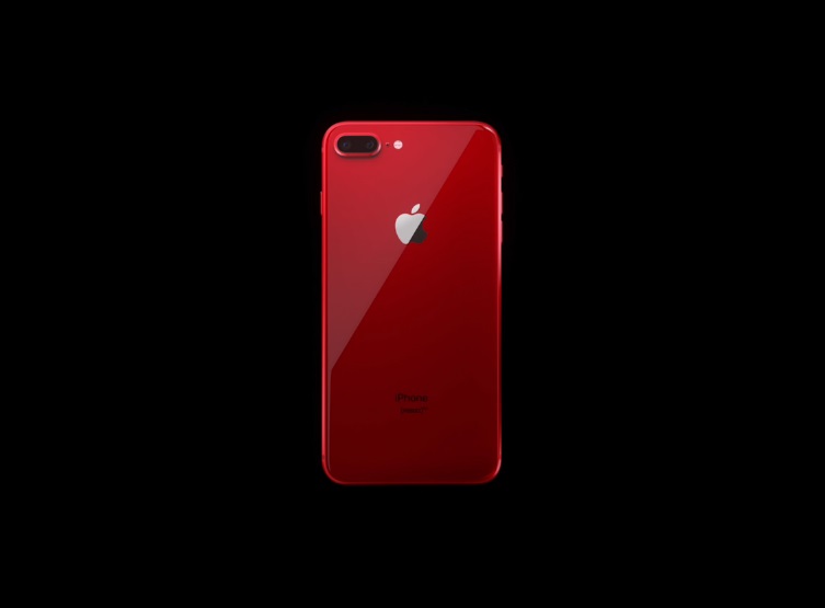 Компания Apple выпустила ярко-красный iPhone 8 и 8 Plus