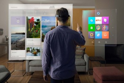 Microsoft разработала очкильной реальности HoloLens