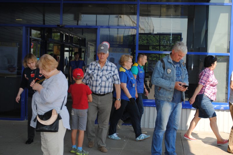 В Уфе эвакуировали гипермаркет «Лента»