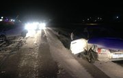 В Башкирии в столкновении автомобилей пострадал один из водителей