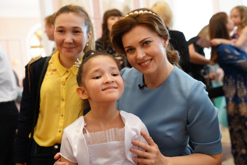 Вчера в Уфе прошёл организованный женой Радия Хабирова для девочек со всей Башкирии «Бал маленьких принцесс»