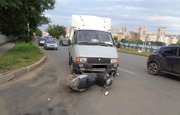 В Уфе в ДТП пострадал 53-летний водитель скутера