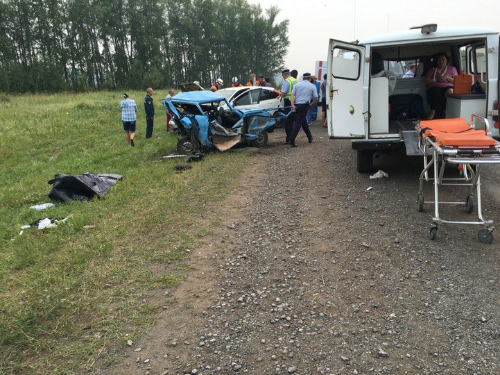 Страшная авария в Башкирии: погиб водитель «Оки»