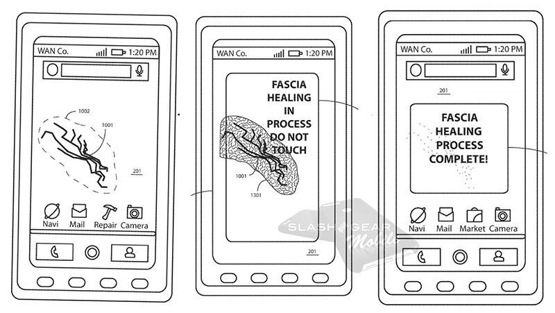 Motorola запатентовала технологию самовосстанавливающегося дисплея