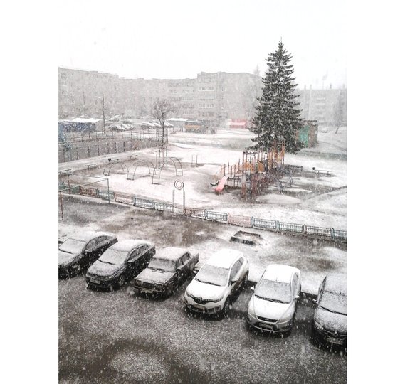 1 мая в Башкирии выпал снег