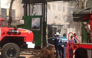 В Уфе на стройплощадке произошло возгорание