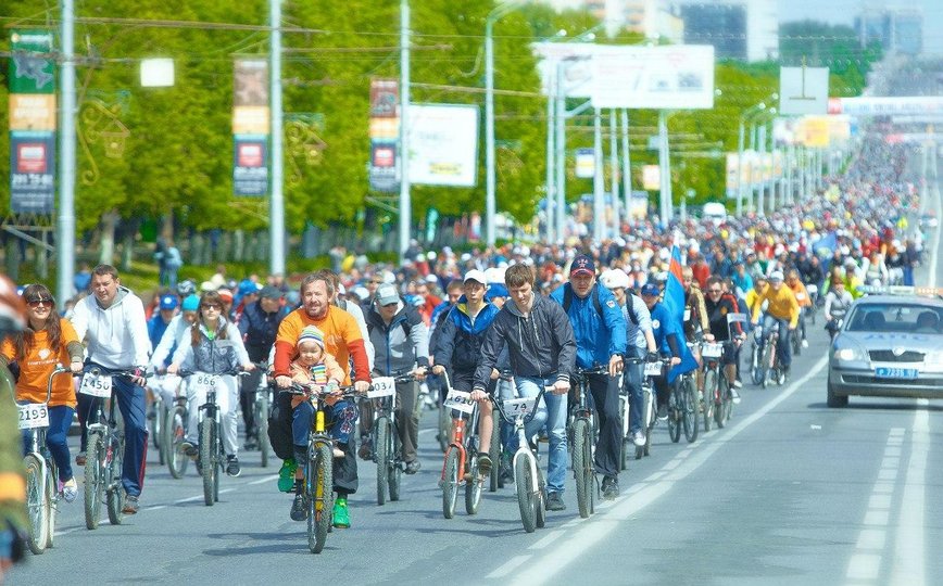 18 мая в Уфе пройдет день тысячи велосипедистов