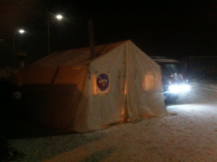 На трассе в Башкирии работает пункт обогрева, помощь оказана 40 гражданам
