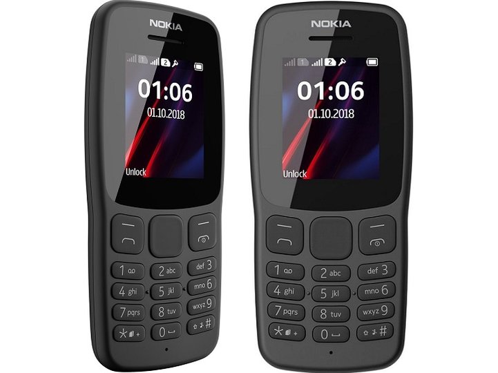 HMD Global выпустила кнопочный телефон Nokia 106 с мощным аккумулятором