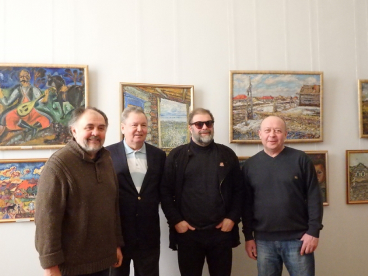 Музей Михаила Нестерова в Уфе посетил известный музыкант Борис Гребенщиков