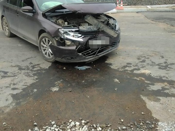 В Уфе столкнулись два автомобиля, есть пострадавшие