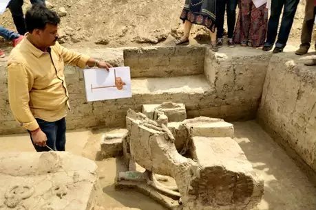 В Индии обнаружены колесницы возрастом 4 тысячи лет