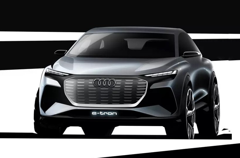 Audi представит концепт нового электрического кроссовера Q4 e-tron
