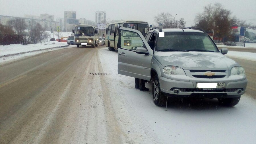В Уфе в ДТП пострадал 16-летний пассажир автобуса
