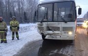 В Башкирии ПАЗ с 40 пассажирами попал в ДТП