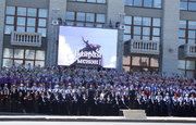 В Уфе прошел марш-парад духовых оркестров