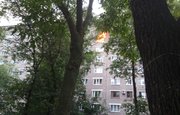 В Уфе загорелась квартира в девятиэтажке – Видео