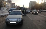 В Уфе пассажирский ПАЗ врезался в остановившиеся на светофоре автомобили