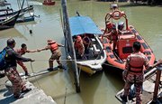 На берегу Малайзии потонул корабль, есть жертвы