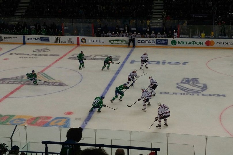 Уфимские хоккеисты в составе сборной России разгромили американцев