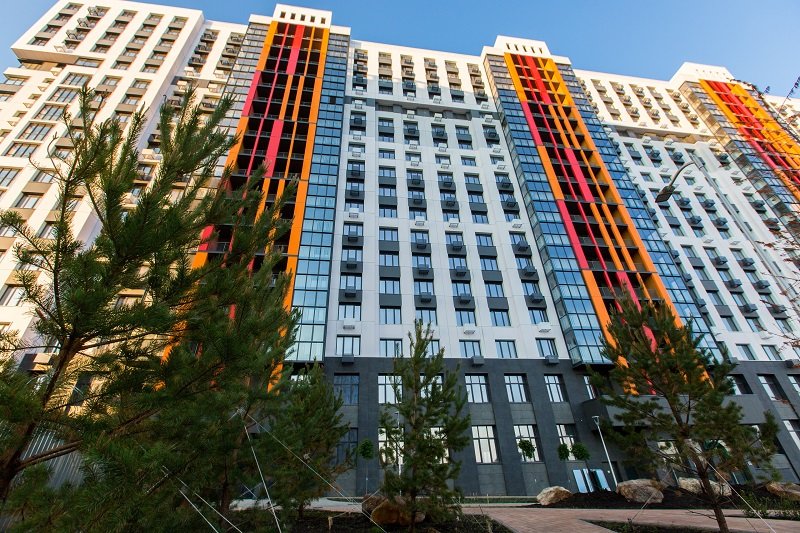  Компания ТАЛАН в Уфе сдала 18-этажный дом в современном Квартале Энтузиастов