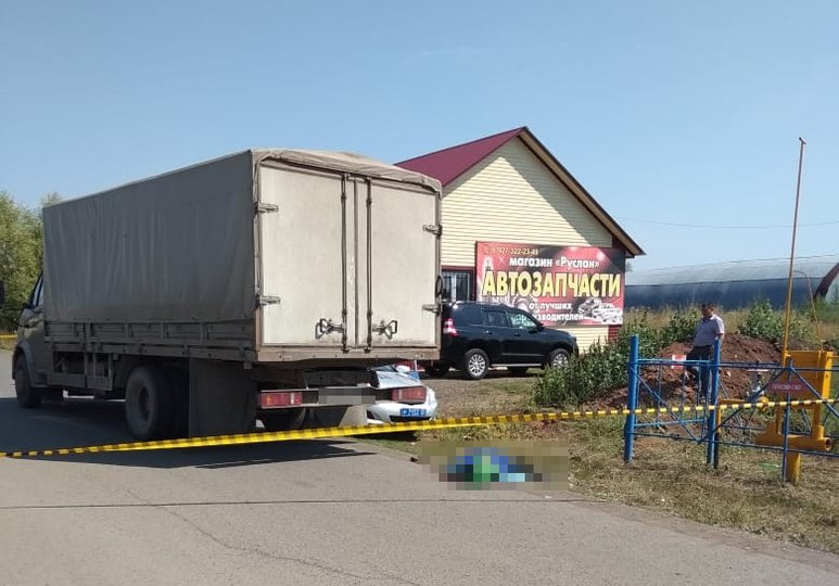 В Башкирии грузовик насмерть сбил 84-летнюю бабушку