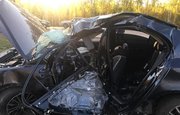 В Башкирии в страшной аварии погиб мужчина