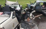 В Башкирии в лобовом столкновении автомобилей погибли два человека