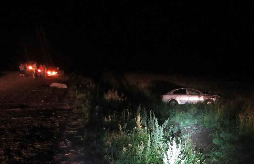 Смертельное ДТП в Башкирии: Иномарка вылетела с дороги