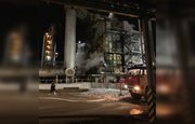 В Уфе ночью произошел пожар на нефтеперерабатывающем заводе