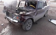 В Башкирии водитель не уступил дорогу не перекрёстке и спровоцировал аварию 