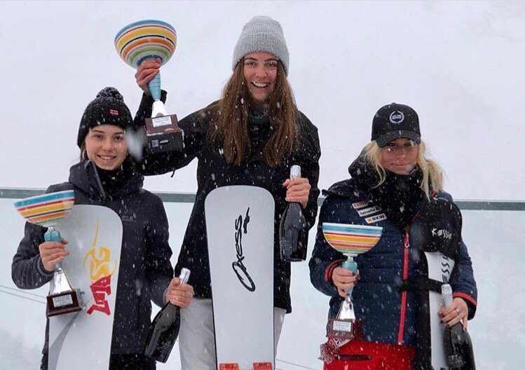 Уфимская спортсменка завоевала «золото» на соревнованиях по сноуборду в Италии