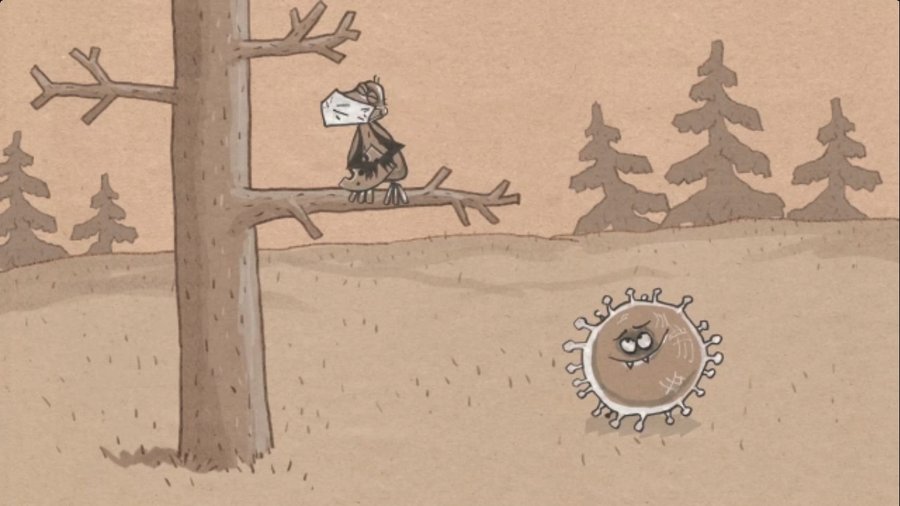 Уфимская студия «Муха» и известный карикатурист создали мультфильм о коронавирусе