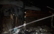 В Башкирии пожарные обнаружили в сгоревшей бане тело мужчины