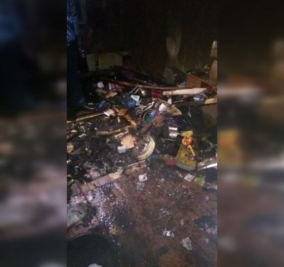 В Уфе при пожаре в подъезде дома погиб мужчина