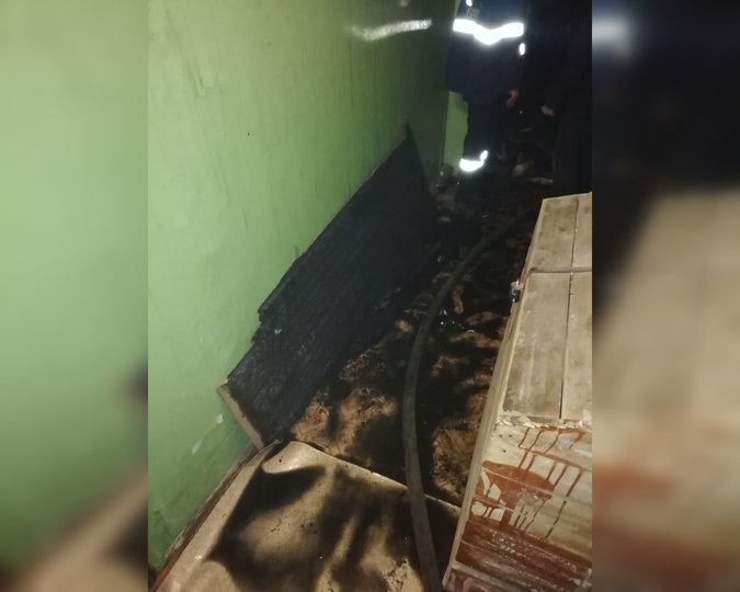 В Уфе из горящего дома эвакуировали 30 человек