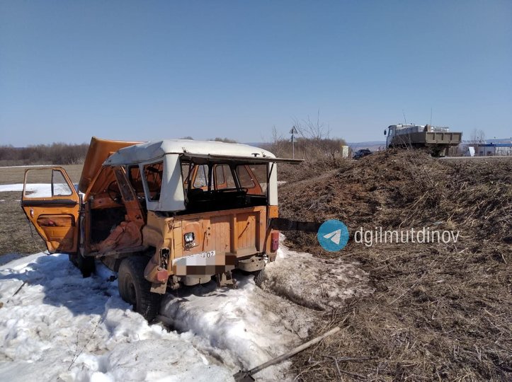 В Башкирии в результате ДТП погиб водитель УАЗа