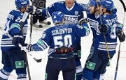 Московское «Динамо» разгромило «Салават Юлаев» на своем льду