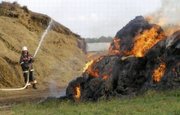 В Башкирии сгорело три тонны сена
