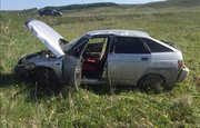 В Башкирии перевернулась машина с подростками