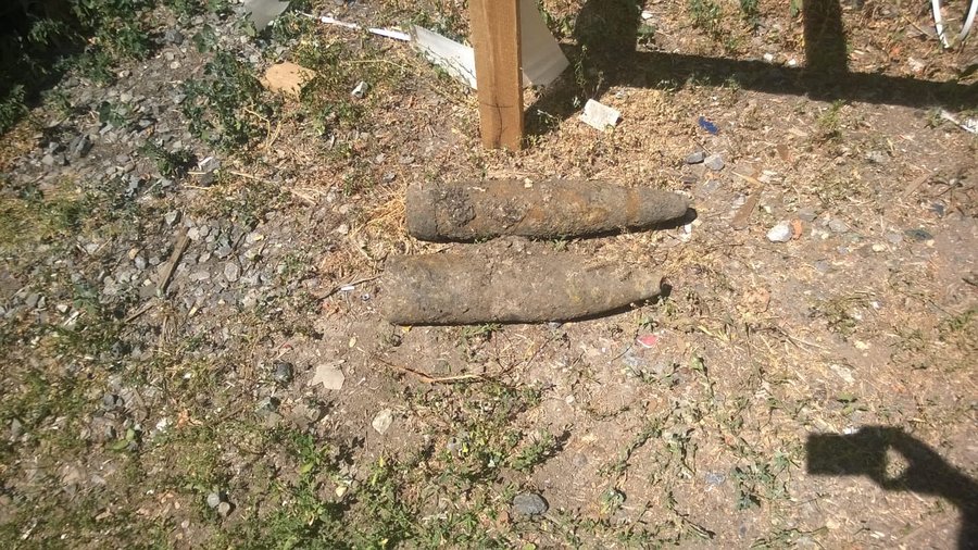 В Уфе нашли два снаряда