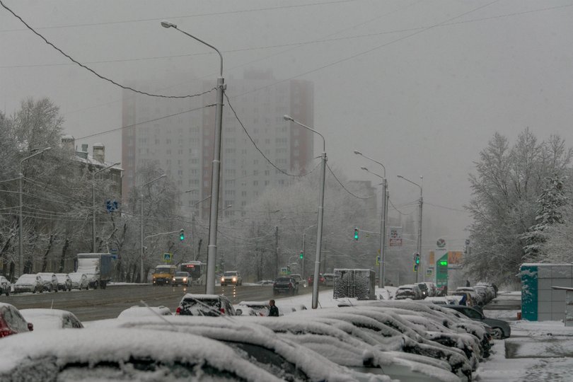 На Башкирию надвигается сильный мокрый снег