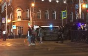 В сети появилось видео аварии на улице Ленина в Уфе